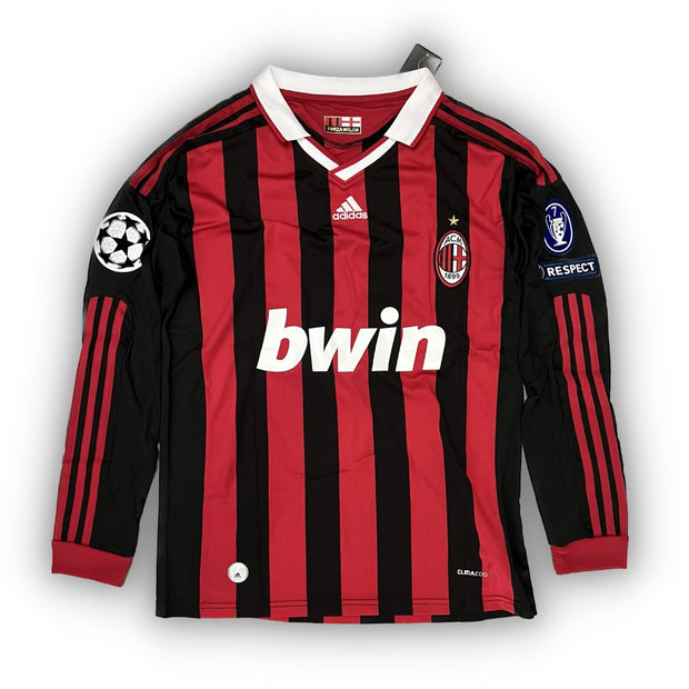 Retro - 2009-10 Camiseta Milan Local (Beckham)