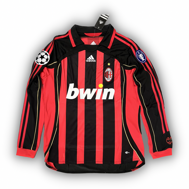 Retro - 2006-07 Camiseta Milán Local (Kaká)