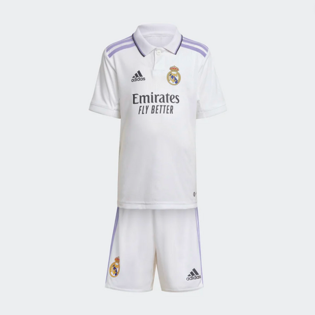 Niños - 2022-23 Camiseta Real Madrid Local