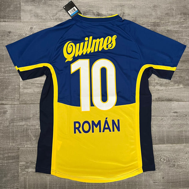 Retro - 2000-01 - Camiseta Boca Juniors Local (Román)