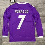 Retro - 2016-17 Camiseta Real Madrid Visitante (Ronaldo)