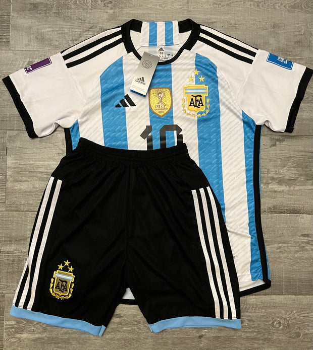 Niños - 2022-23 Camiseta Argentina Local