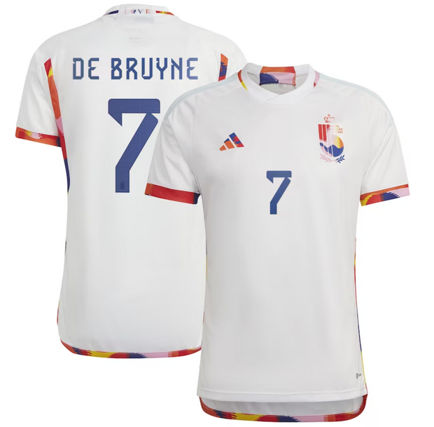 2022-23 Camiseta Bélgica Visitante
